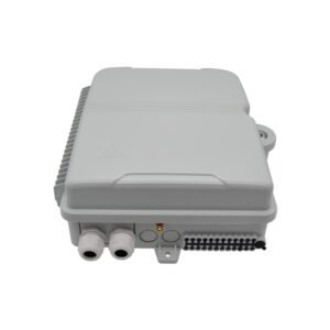 Caja fibra óptica FTTH