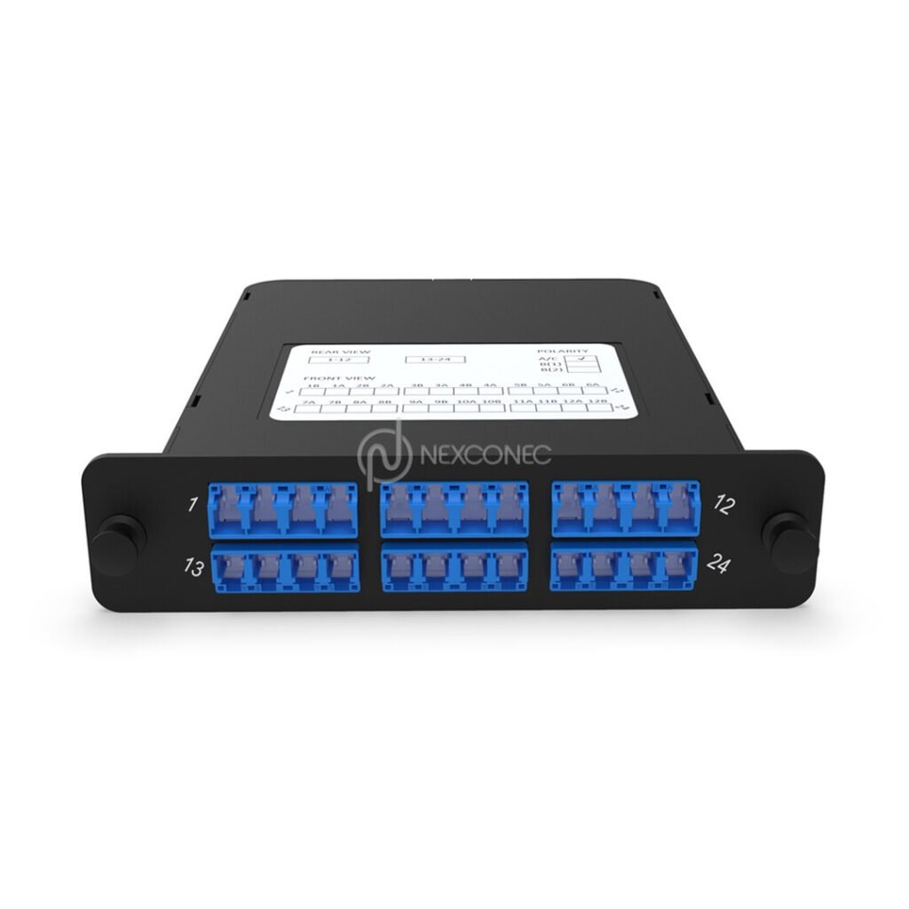 CASSETTE MTP/MPO 12 - 24 FIBRAS