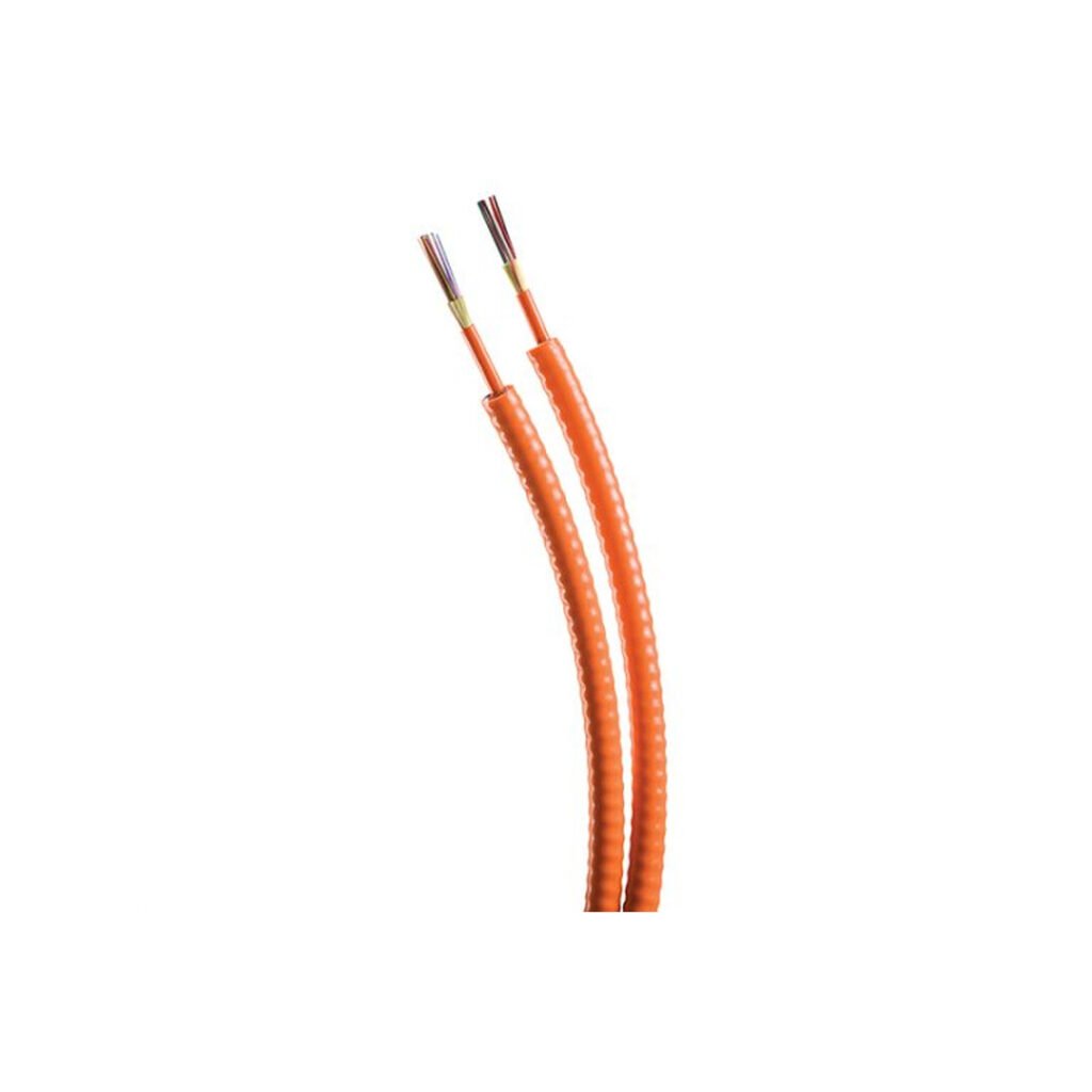 Fibra Óptica Resistente A Productos Químicos Aluminio Interlocking