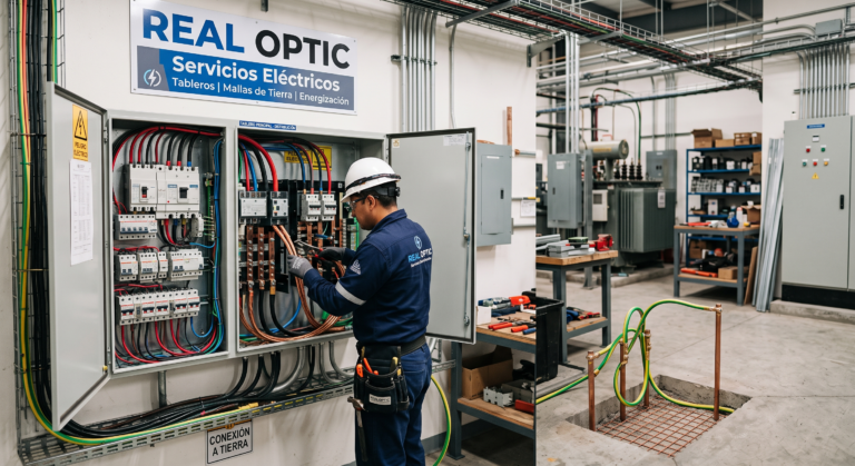 Servicios electricos real optic