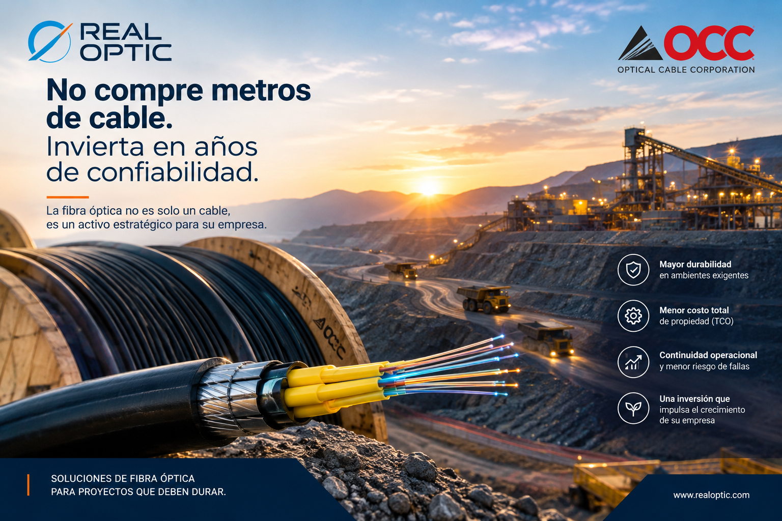 Hoy la fibra óptica es mucho más que un cable: es un activo estratégico para las empresas
